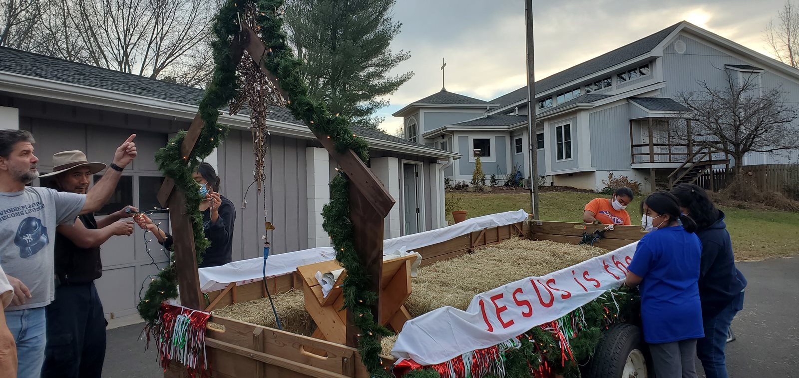KofC9549 Hillsborough NC Holiday Parade 2021