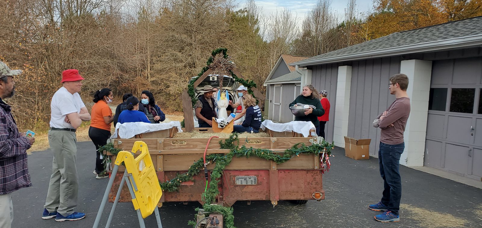KofC9549 Hillsborough NC Holiday Parade 2021